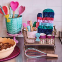 Stampi per muffin fantasia acquerello rosa 