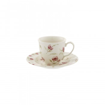 Tazza tè con piattino Blanc Mariclò