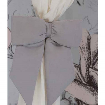 Embrasse con fiocco Blanc Mariclò - Grigio