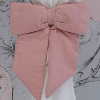 Embrasse con fiocco Blanc Mariclò - Rosa