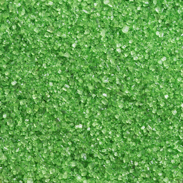 Zucchero glitterato verde 