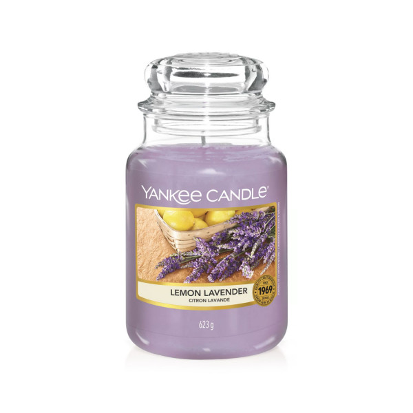 Lemon lavender - Candela giara grande 