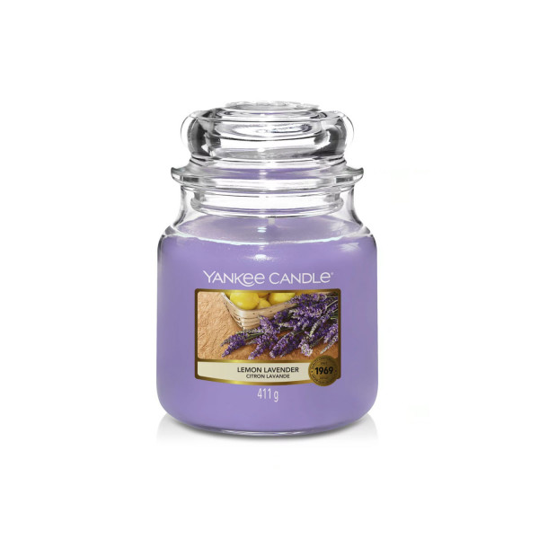 Lemon lavender - Candela giara media 