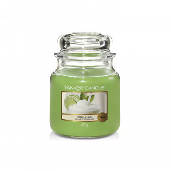 Vanilla lime - Candela giara media 