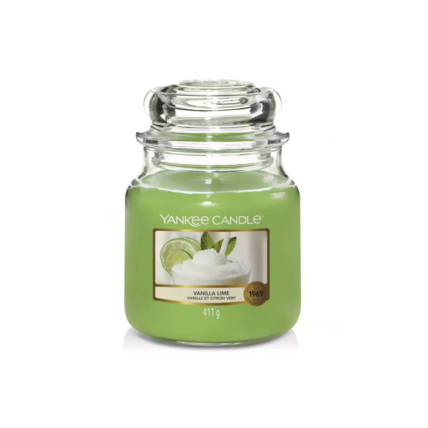 Vanilla lime - Candela giara media 