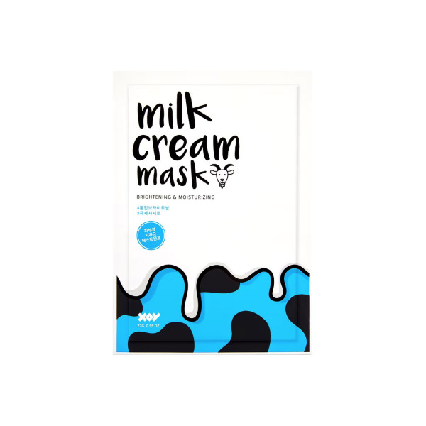 Maschera per viso milk cream 