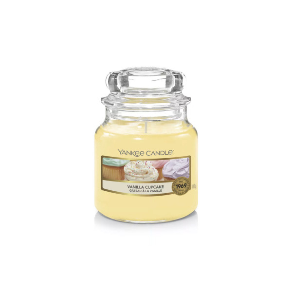 Vanilla cupcake - Candela giara piccola 