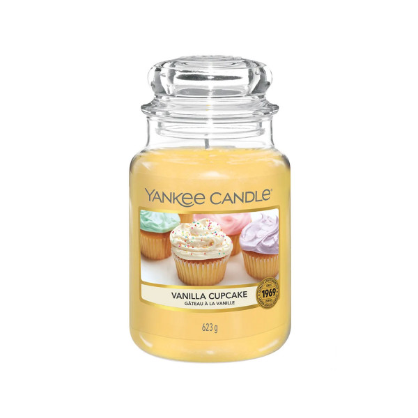 Vanilla cupcake - Candela giara grande 