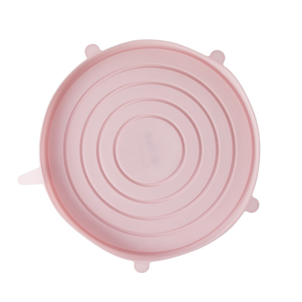 Coperchio in silicone rosa 