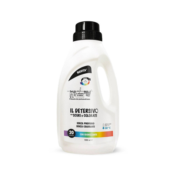 Detersivo per capi scuri e colorati concentrato senza profumo