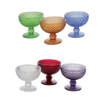 Set 6 coppette da gelato in colori assortiti