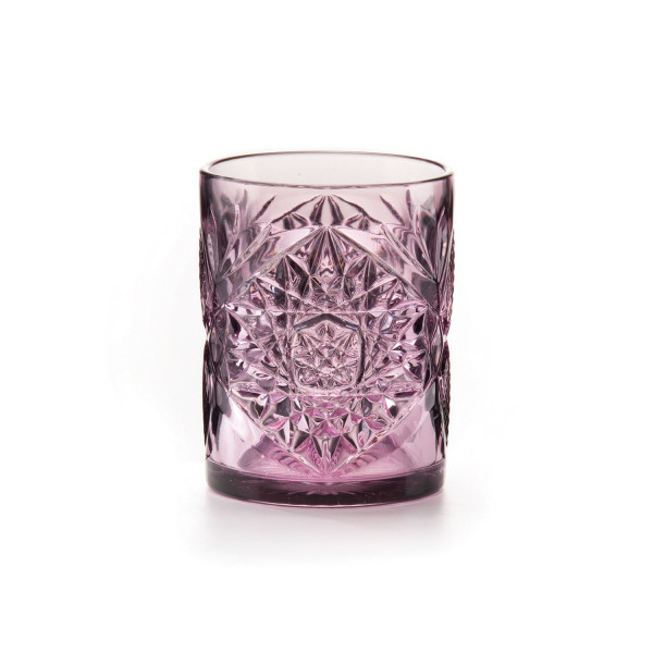 Set 6 bicchieri in vetro viola - Vintage