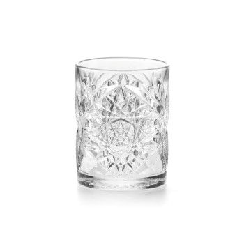 Set 6 bicchieri in vetro trasparente - Vintage