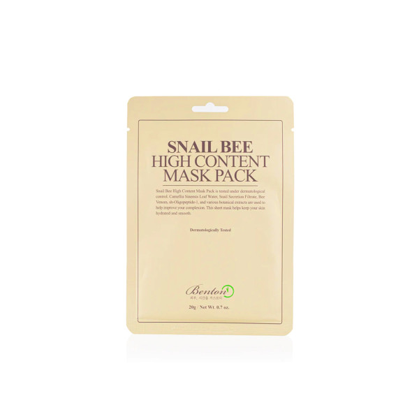 Maschera viso alla bava di lumaca
