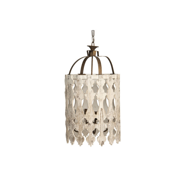 Lampada a sospensione in legno