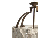 Lampada a sospensione in legno