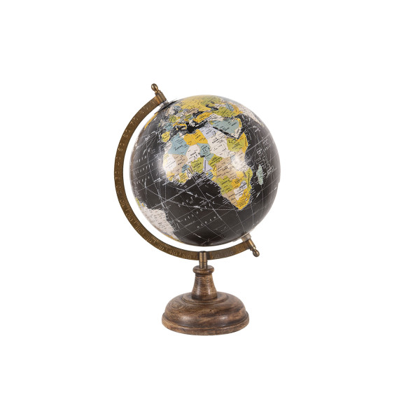 Mappamondo nero