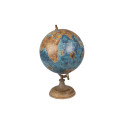 Mappamondo blu e marrone