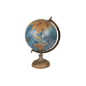 Mappamondo blu e marrone