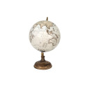 Mappamondo bianco e oro