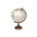 Mappamondo bianco e oro