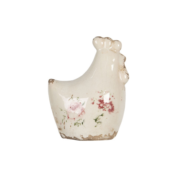 Decorazione in ceramica - Gallina