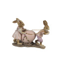 Decorazione conigli di Pasqua