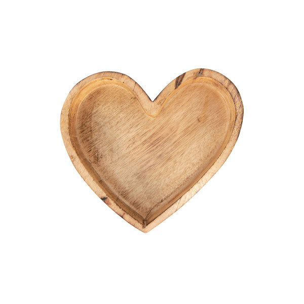 Piatto decorativo a forma di cuore