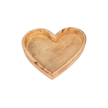 Piatto decorativo a forma di cuore