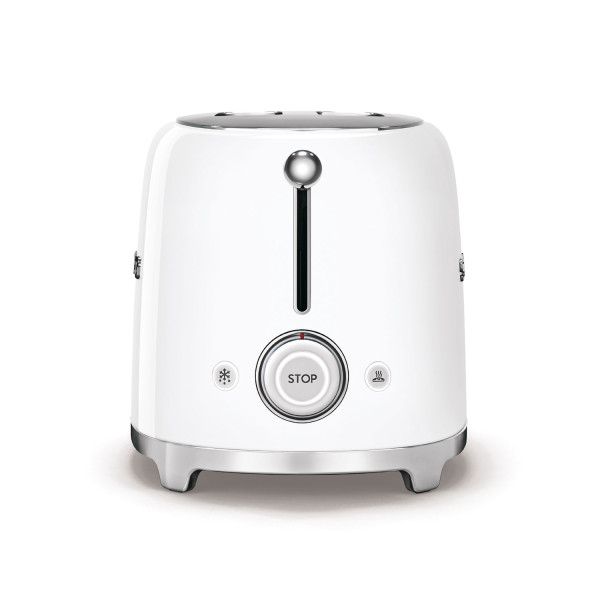 Tostapane Smeg 2 fette Bianco Lucido Tostapane Smeg 2 fette Bianco Lucido