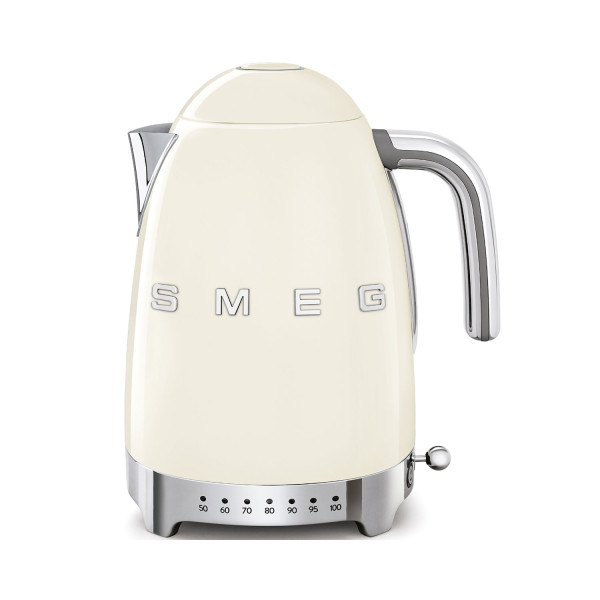 Bollitore a temperatura variabile Smeg Panna