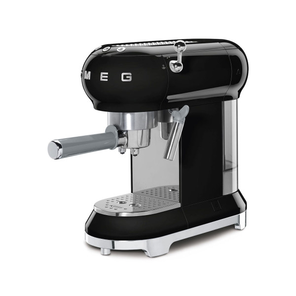 Macchina da Caffè Espresso Manuale Smeg Nero Lucido