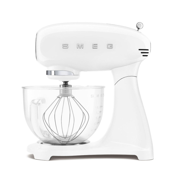 Impastatrice Full Color con ciotola in vetro Smeg Bianco
