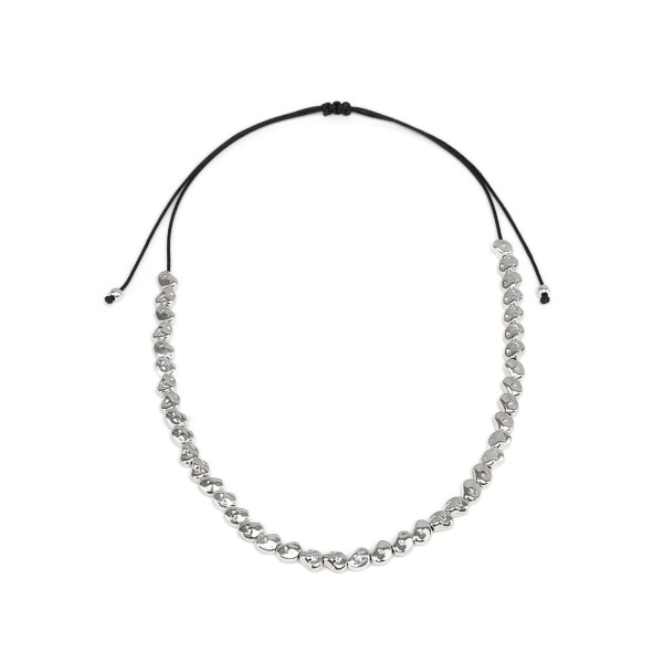 Collana Vestopazzo placcata argento regolabile