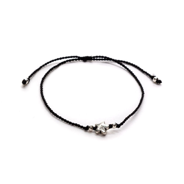 Bracciale Vestopazzo placcato argento con stella | Hanami Home
