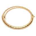 Girocollo dorato modello snake Vestopazzo