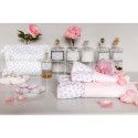 Telo mare Sapore di mare Blanc Mariclò - Rosa