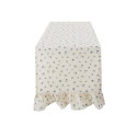 Runner da tavola Floret Full Blanc Mariclò - Blu