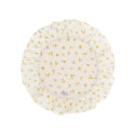 Tovaglietta americana Floret Full Blanc Mariclò - Giallo