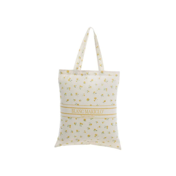 Shopper Floret Full Blanc Mariclò - Giallo
