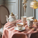 Tazza da caffè Madame Récamier - Righe dorate - Mathilde M.