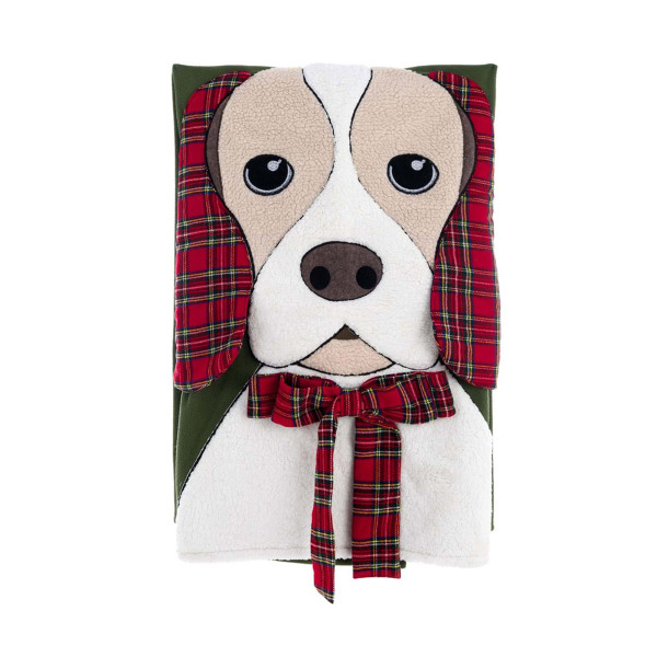 Plaid divano in pile verde - Cane | Hanami Home