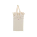 Set 3 canovacci da cucina con shopping bag Avorio Blanc Mariclò