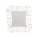 Cuscino Blanc Mariclò con rouches - Panna - Blanc Mariclò