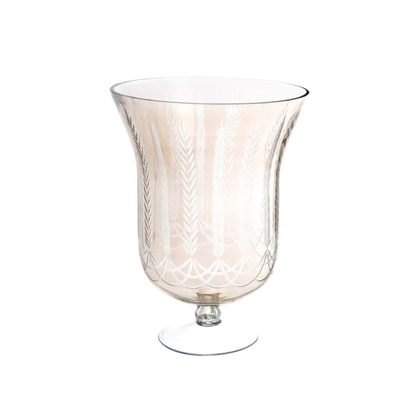 Vaso decorativo in vetro - Foglie - Blanc Mariclò