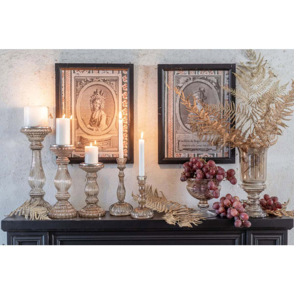 Vaso decorativo in vetro - Rombi - Blanc Mariclò