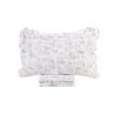 Lenzuola matrimoniali Toile de Jouy - Beige - Blanc Mariclò
