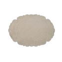 Tovaglietta americana ovale Blanc Mariclò - Beige - Blanc