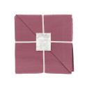 Lenzuola matrimoniali in cotone Blanc Mariclò - Rosa scuro -