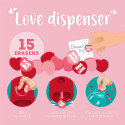 Mini Distributore Gomme per Cancellare - Love Dispenser -
